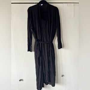 Old Navy Black Women's Maternity Robe and Gown